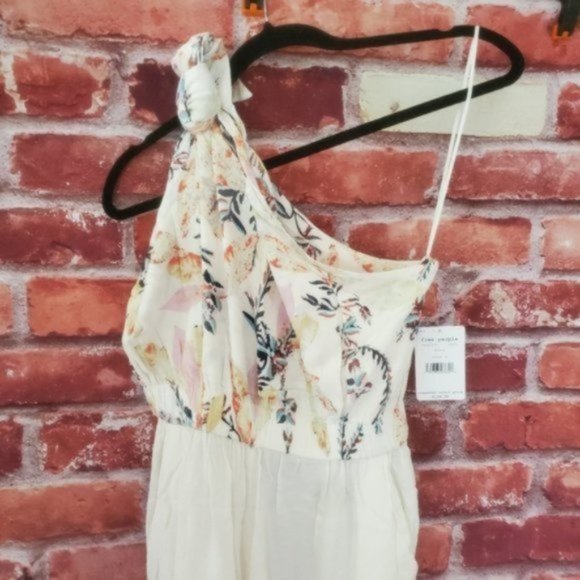 Free People Island Time Rayon Jumpsuit Medium NWT - Picture 8 of 9